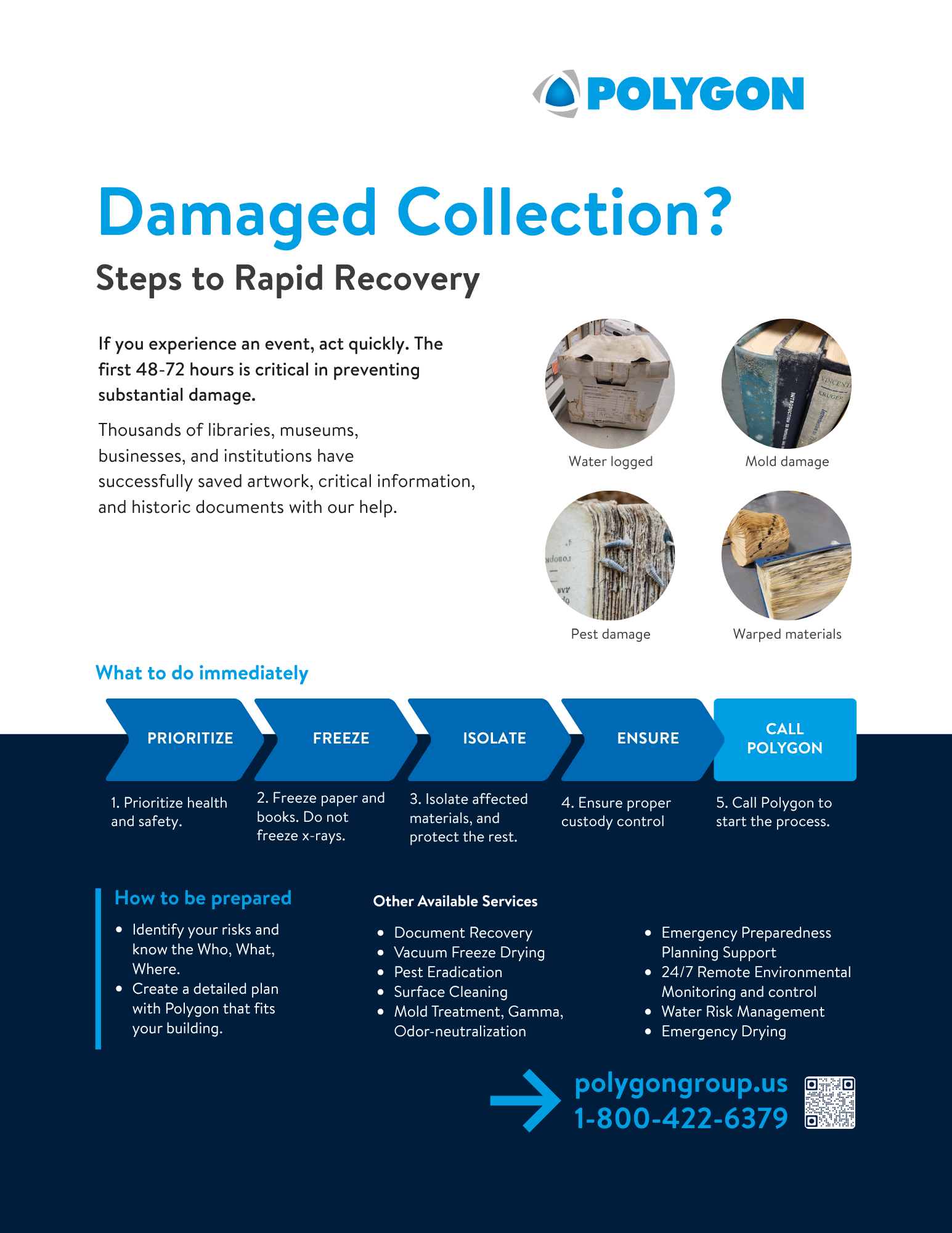Steps to Rapid Document Recovery-Poster (1)