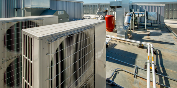 HVAC Rooftop Office Building